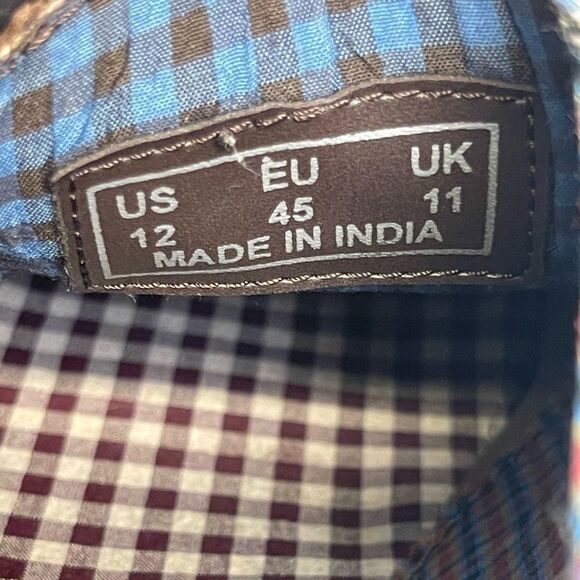 Ben Sherman - Men’s brown Birk Distressed Oxford Shoe - Picture 6 of 7